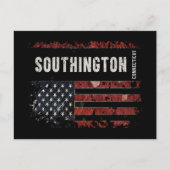 Southington Connecticut Briefkaart (Voorkant)