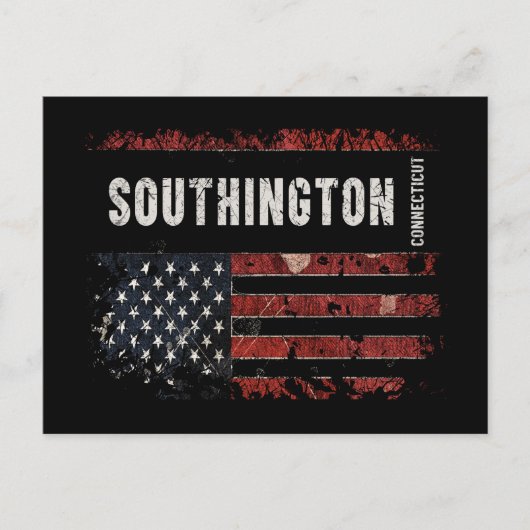 Southington Connecticut Briefkaart (Voorkant)