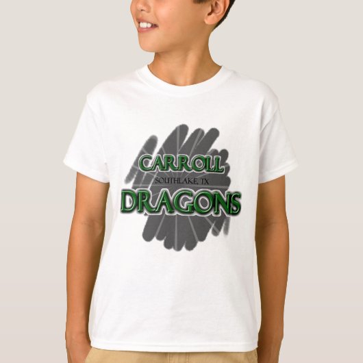 SouthLake Carroll Dragons - SouthLake, TX T-shirt (Voorkant)
