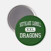 Southlake Carroll - Draken - Hoog - Southlake Magneet (Voorkant / Achterkant)