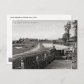 Southmill lock, Bishop's Stortford, VK Briefkaart (Voorkant / Achterkant)