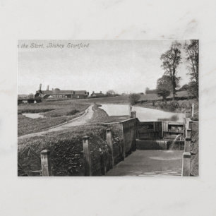 Southmill lock, Bishop's Stortford, VK Briefkaart