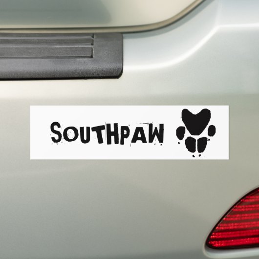 Southpaw Bumpersticker (Op auto)