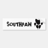 Southpaw Bumpersticker (Voorkant)