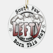 Southpaw linkshandig ornament (Links)