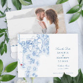 Southport Boothbay Harbour Maine Elegant Map Save The Date