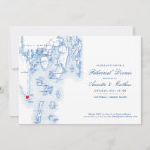 Southport Boothbay Harbour repetitie diner Kaart (Voorkant)