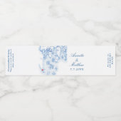 Southport Boothbay Maine Bruiloft Waterfles Etiket (Enkel label)