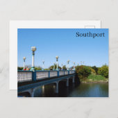 Southport Marine Lake Briefkaart (Voorkant / Achterkant)