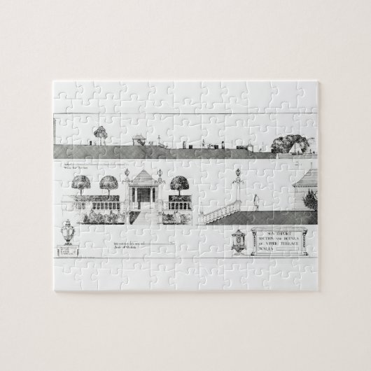 Southport: Sectie en details van Upper Terrace en Legpuzzel (Horizontaal)