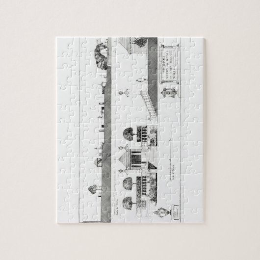 Southport: Sectie en details van Upper Terrace en Legpuzzel (Verticaal)