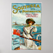 Southsea en Portsmouth Poster (Voorkant)