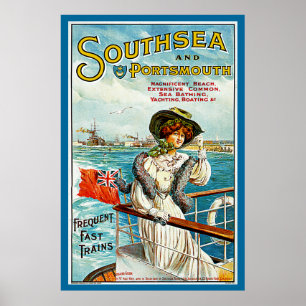 Southsea en Portsmouth Poster