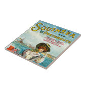 Southsea en Portsmouth Tegeltje (Zijkant)