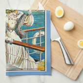 Southsea en Portsmouth Theedoek (Quarter Fold)