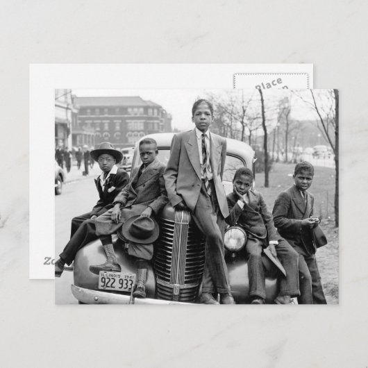 Southside Boys, 1941 Briefkaart (Voorkant / Achterkant)