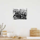 Southside Chicago Boys, 1941. Oude foto Poster (Keuken)