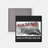 Southside Kind vierkante automagneet Magneet (Voorkant / Achterkant)
