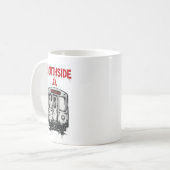 Southside Paus Koffiemok (Voorkant links)