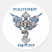 Southside Riders 3" Sticker (Voorkant)