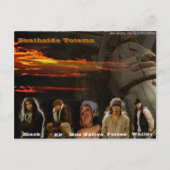 Southside Totem Post Card Briefkaart (Voorkant)