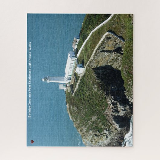 Southstack Lighthouse Wales Legpuzzel (Verticaal)