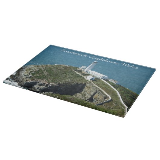 Southstack Lighthouse Wales. Snijplank (Hoek)