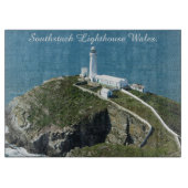 Southstack Lighthouse Wales. Snijplank (Voorkant)