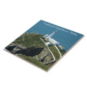 Southstack Lighthouse Wales. Tegeltje (Zijkant)
