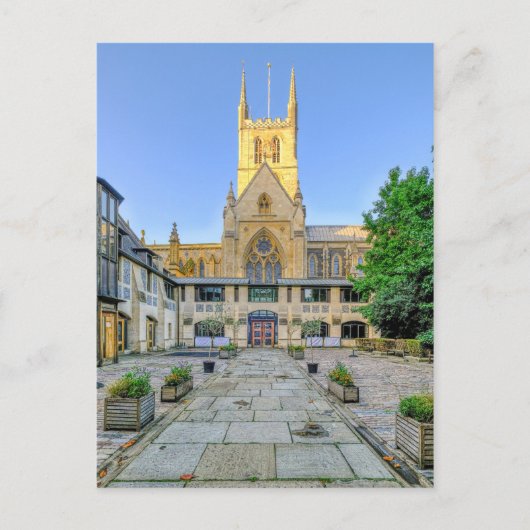 Southwark Cathedral, Londen Briefkaart Verenigd Ko (Voorkant)