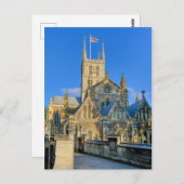 Southwark Cathedral, Londen Briefkaart Verenigd Ko (Voorkant / Achterkant)