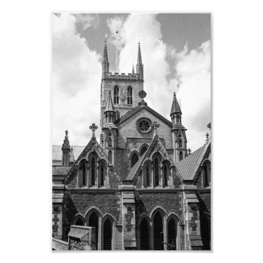 Southwark Cathedral, London Photo Print Foto Afdruk (Voorkant)