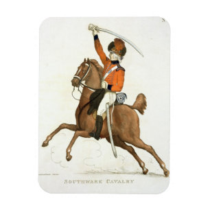 Southwark Cavalry Volunteer, bord 6 van 'Loyal V Magneet