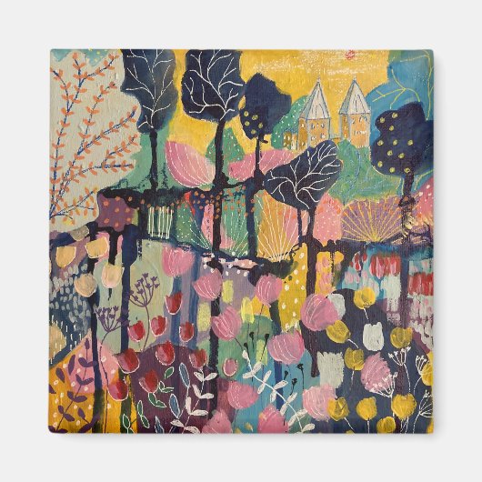 Southwell Minster uit Westgate Magneet (Voorkant)