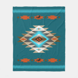 Southwest 3 - van grootte en kleur veranderen fleece deken