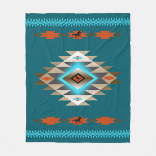 Southwest 3 - van grootte en kleur veranderen fleece deken