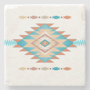 Southwest 4-ontwerp stenen onderzetter