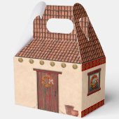 Southwest Adobe and Terracotta Tile House Design Bedankdoosjes (Achterkant)