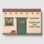 Southwest Adobe Hacienda Personalized Gastenboek (Voorkant)