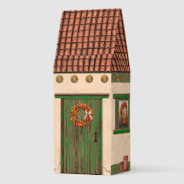 Southwest Adobe House Design Roasted Coffee