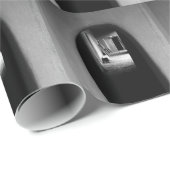 Southwest Adobe Passageway: zwart-wit foto Cadeaupapier (Rol Hoek)