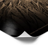 Southwest Agave Spikes Square Sepia Poster (Hoek)