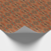 Southwest American Indian Inspired Art Pattern Cadeaupapier (Hoek)