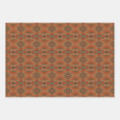 Southwest American Indian Inspired Art Pattern Inpakpapier Vel (Voorkant 2)