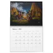 Southwest and Native American Indian Art Calendar Kalender (Feb 2026)