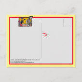 Southwest Arizona Animal Rabbit Quail Souvenir Briefkaart (Achterkant)