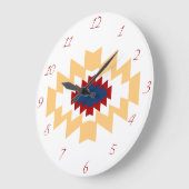 Southwest Aztec - Inative American Tribal Design Grote Klok (Hoek)