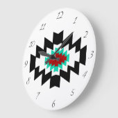 Southwest Aztec - Inative American Tribal Design Grote Klok (Hoek)