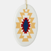 Southwest Aztec - Inative American Tribal Design Keramisch Ornament (Rechts)