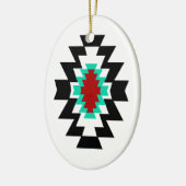Southwest Aztec - Inative American Tribal Design Keramisch Ornament (Links)
